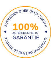 100 % zufrieden oder Geld zurück! Wir sind von den hervorragenden Leistungen des Rundum-Datenschutz-Service überzeugt! Sollten Sie aber dennoch mit dem DSGVO Schutzteam nicht zufrieden sein, können Sie 2 Monate ab Bestelldatum vom Kauf zurücktreten. Und Ihr Geld zurück bekommen.